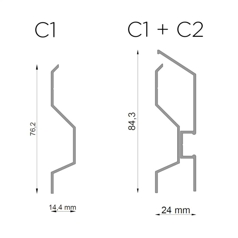 Renoplast profil dociskowy C1