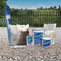 Zestaw na 20 m2 kamiennego dywanu w systemie Mapei