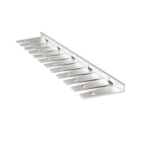 Profil schodowy nacinany do kamiennego dywanu - wykończenie krawędzi schodów w kształcie łuku.