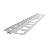 Profil schodowy z możliwością oświetlenia ledowego V Led - wykończenie schodów w kamiennym dywanie