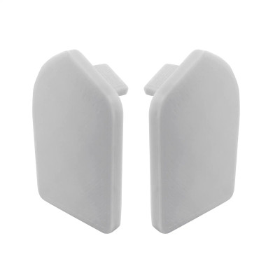 Zakończenia do profil V led - do wykończenia schodów w kamiennym dywanie