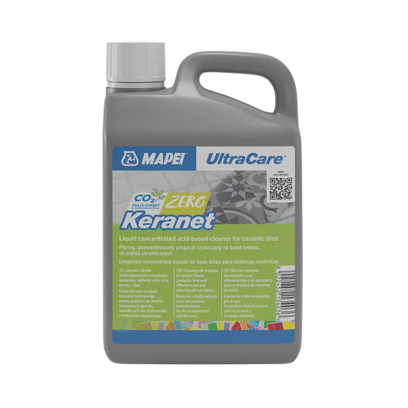 Ultracare Keranet – koncentrat do usuwania osadów cementowych Mapei, 1 l