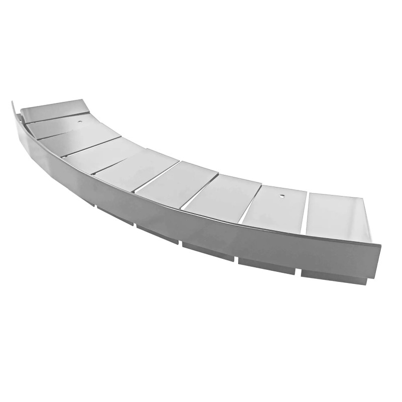 Nacinany profil łukowy K35 Renoplast do wykończenia tarasu