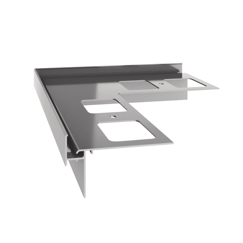 Narożnik zewnętrzny 90° do profilu okapowego K35 Renoplast