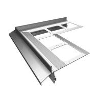 Narożnik zewnętrzny 90° do profilu okapowego K40 Renoplast