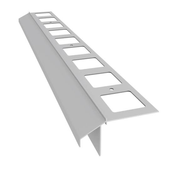 Profil okapowy K100R Renoplast do wykończenia tarasów i balkonów