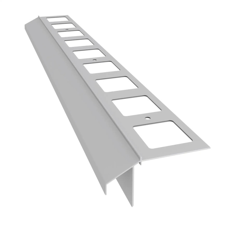 Profil okapowy K100R Renoplast do wykończenia tarasów i balkonów