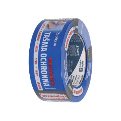 Taśma ochronna Blue Dolphin – do zabezpieczania powierzchni podczas prac budowlanych i remontowych