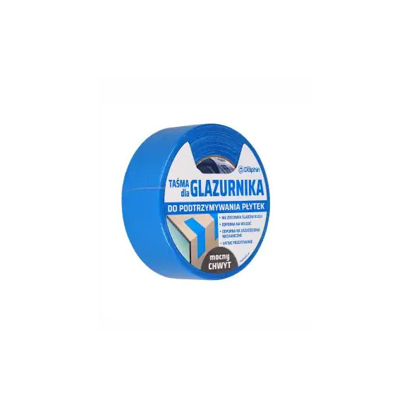 Taśma Blue Dolphin dla glazurnika – do precyzyjnego zabezpieczenia płytek i fug