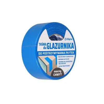 Taśma Blue Dolphin dla glazurnika – do precyzyjnego zabezpieczenia płytek i fug