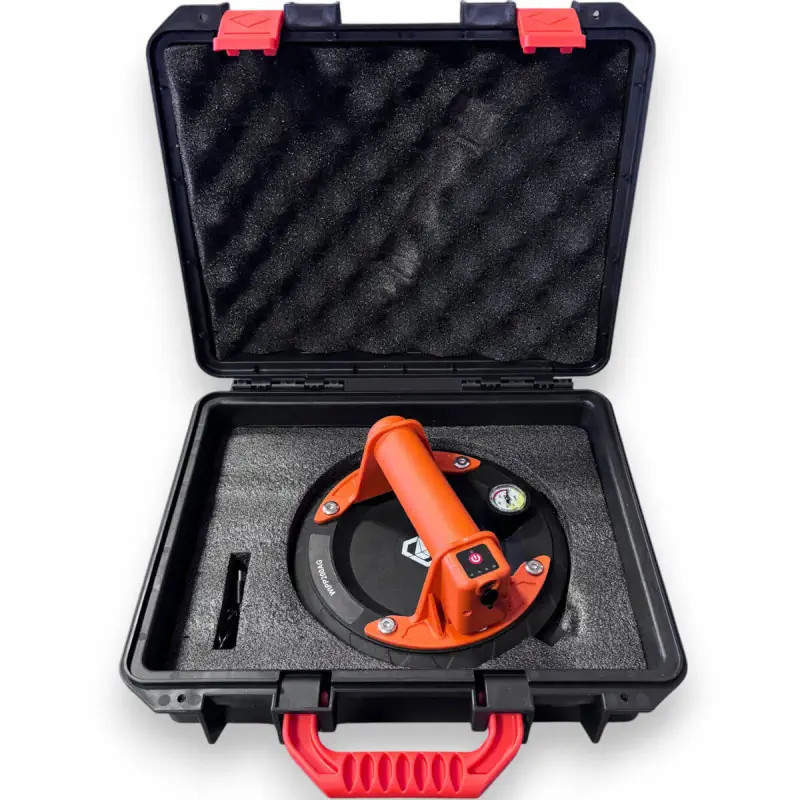 Automatyczna przyssawka próżniowa 200 mm z manometrem AG Wertec