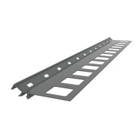 Renoplast V Led profil schodowy do kamiennego dywanu RAL 7037 szary LED