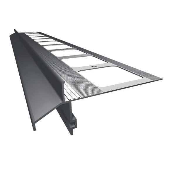 Renoplast K40 profil okapowy do tarasu i balkonu RAL 7024 grafit