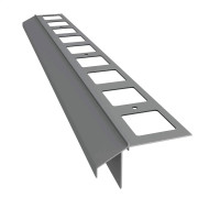 Renoplast K100R profil okapowy do tarasu i balkonu RAL 7037 szary