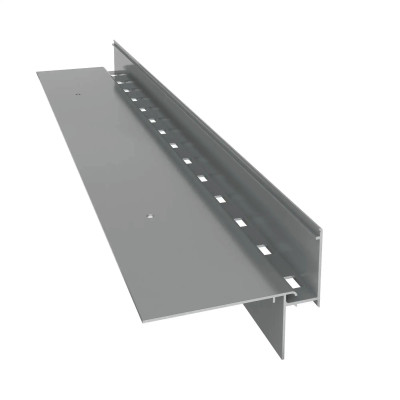 Renoplast W35+ profil okapowy do tarasu wentylowanego RAL 7037 szary