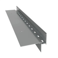 Renoplast W35+ profil okapowy do tarasu wentylowanego RAL 7037 szary