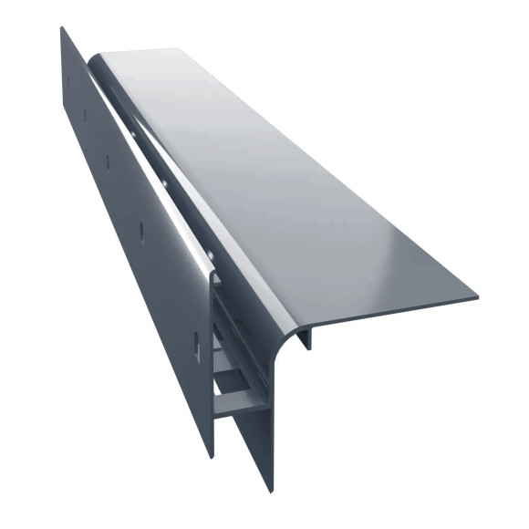 Renoplast W30R+ profil okapowy do tarasu wentylowanego RAL 7024 grafit