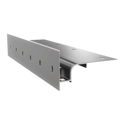 Renoplast W30 profil okapowy do tarasu wentylowanego RAL 7037 szary