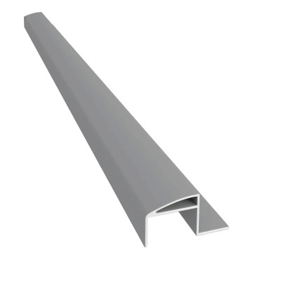 Renoplast W20Z profil zamykający do tarasu wentylowanego RAL 7037 szary