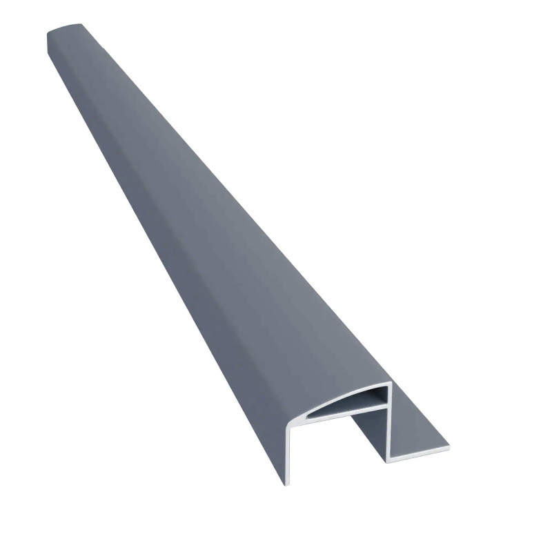 Renoplast W20Z profil zamykający do tarasu wentylowanego RAL 7037 szary