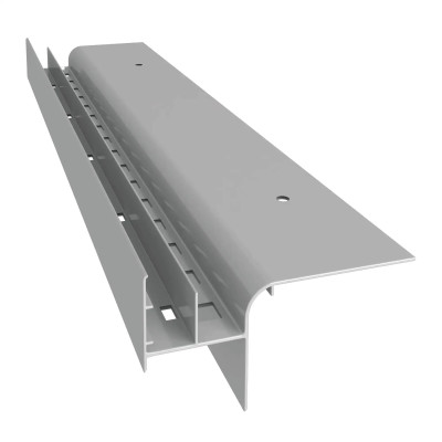 Renoplast W20R profil okapowy do tarasu wentylowanego RAL 7037 szary