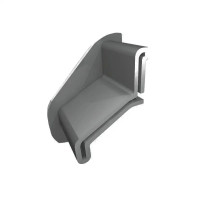 Odbojnik przyścienny Renoplast do profilu K20 i K20R RAL 7037 szary – kamienny dywan