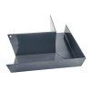 Narożnik zewnętrzny 90° RK65 Renoplast grafit 7024 do rynny balkonowej