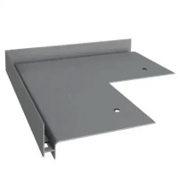 Renoplast narożnik SW do tarasu wentylowanego RAL 7037 szary – akcesorium systemu tarasowego