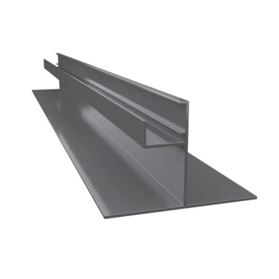Renoplast wspornik górnej podstopnicy RAL 7037 szary – akcesorium konstrukcyjne tarasu wentylowanego