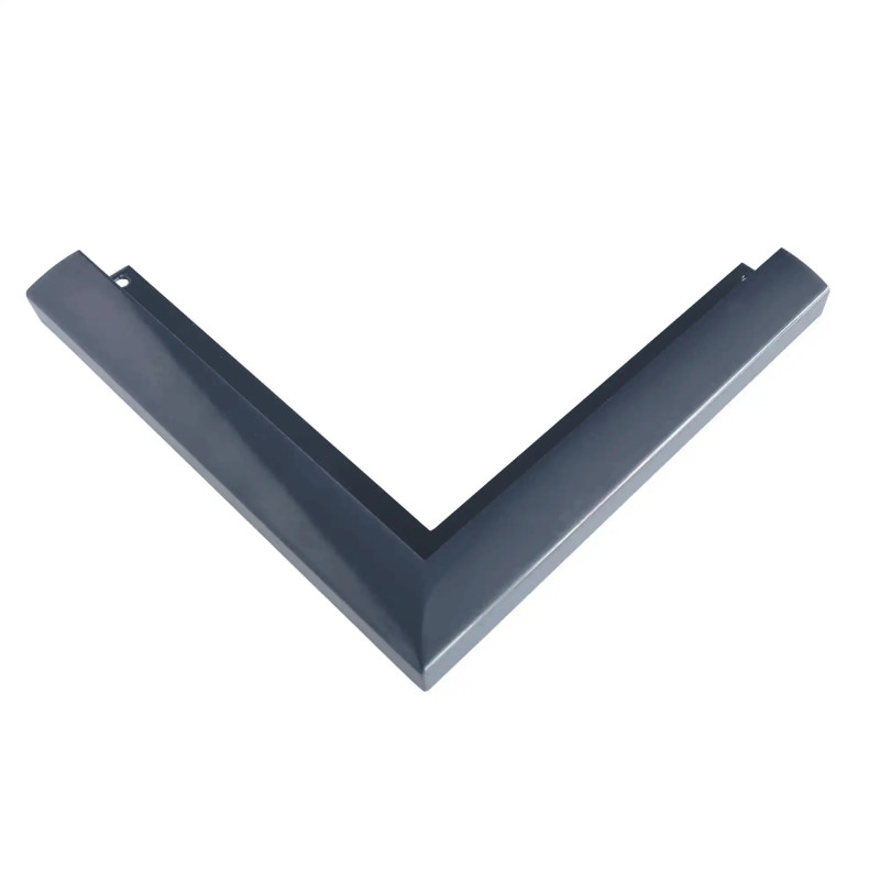 Narożnik zamykający W20Z do tarasu wentylowanego Renoplast RAL 7024 grafit – element wykończeniowy systemu tarasu