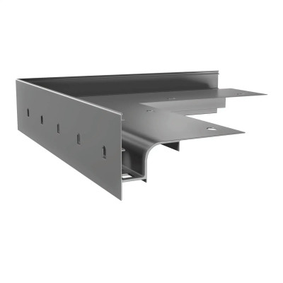 Renoplast narożnik zewnętrzny 90° W30 RAL 7037 szary – akcesorium systemu tarasowego wentylowanego