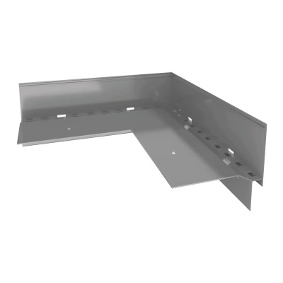 Renoplast narożnik zewnętrzny 90° W60 RAL 7037 szary – akcesorium systemu tarasowego wentylowanego