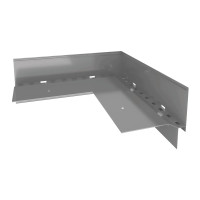 Renoplast narożnik zewnętrzny 90° W60 RAL 7037 szary – akcesorium systemu tarasowego wentylowanego