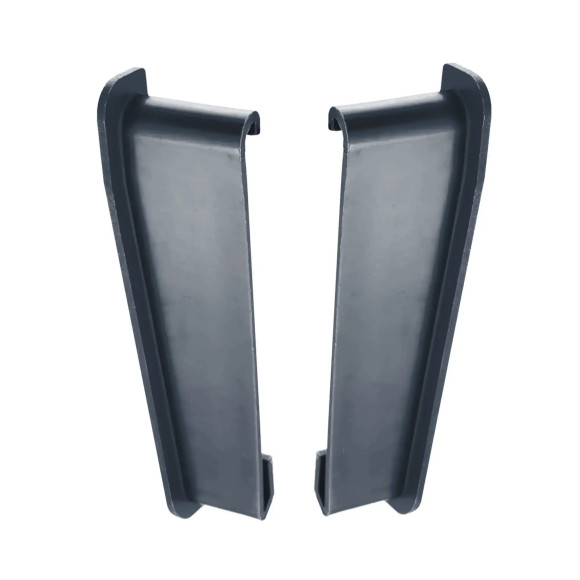 Odbojnik przyścienny Renoplast do profili W30, W30R+, W60 RAL 7024 grafit – element systemu tarasu wentylowanego