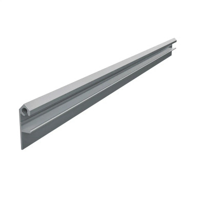 Profil cokołowy C LED Renoplast – szary RAL 7037, akcesorium LED do oświetlenia tarasów i balkonów