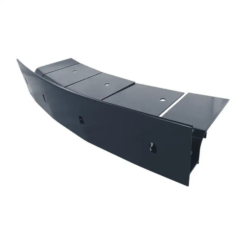 Profil łukowy Renoplast W30 – grafit RAL 7024, element systemu tarasu wentylowanego do wykończenia krawędzi łukowych