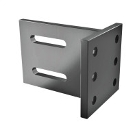 Marka do systemu balustrady Renoplast BS 140, kolor szary RAL 7037, element systemowy balustrady balkonowej