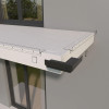 Narożnik do profilu okapowego W35+ Renoplast | system W35+