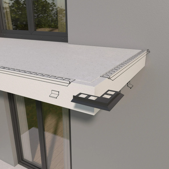 Narożnik K102 Renoplast | system OPTIMAL K102