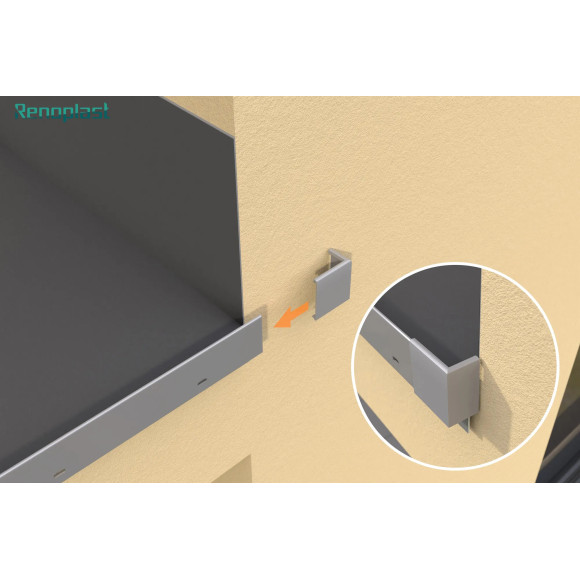Narożnik łącznikowy do systemów W20 / W20R / W35+ | Renoplast