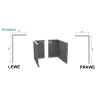 Narożnik łącznikowy do systemów W20 / W20R / W35+ | Renoplast