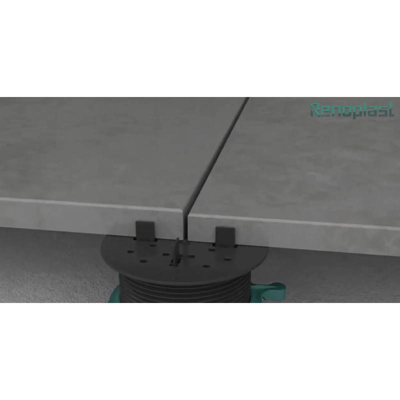 Wsporniki tarasowe RENOPAD PRO – pod posadzki wentylowane Renoplast