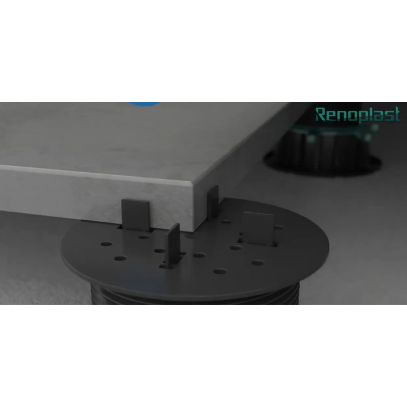 Wsporniki tarasowe RENOPAD PRO – pod posadzki wentylowane Renoplast
