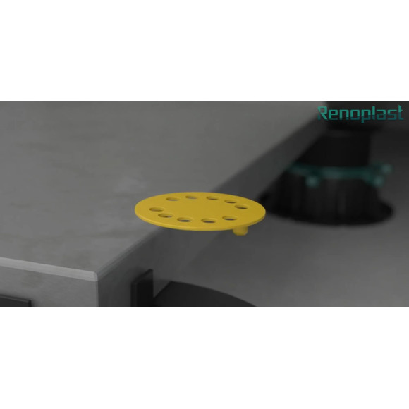 Wsporniki tarasowe RENOPAD PRO – pod posadzki wentylowane Renoplast
