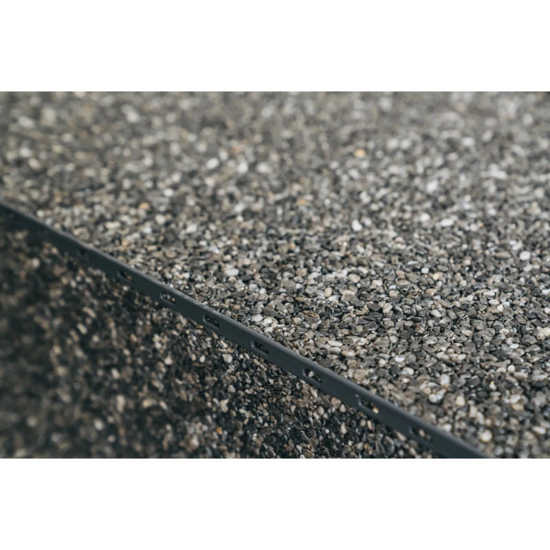 Profil schodowy SZ10 łukowy | do kamiennego dywanu 10 mm
