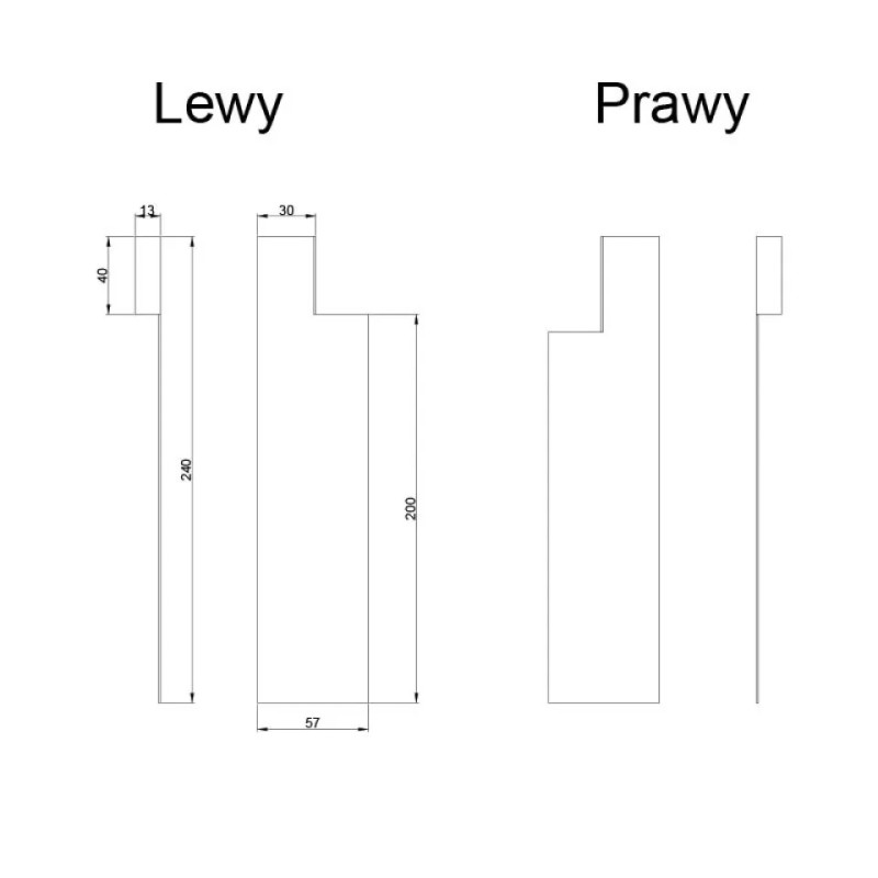 Zakończenie SW MINI Renoplast | Lewe lub prawe