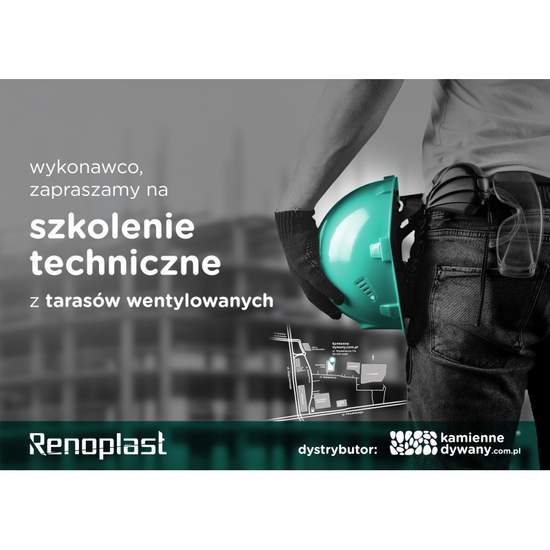 Szkolenie tarasy wentylowane Renoplast – Łódź
