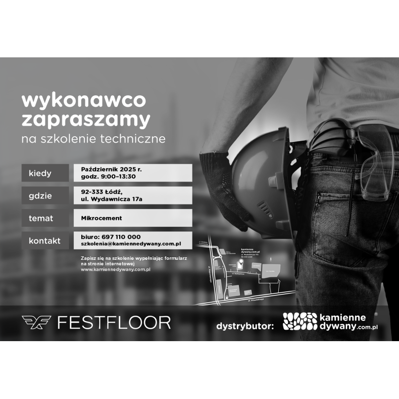 Szkolenie - Mikrocement - Październik 2025 r.