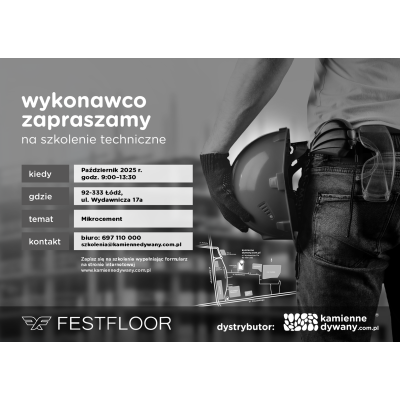 Szkolenie - Mikrocement - Październik 2025 r.