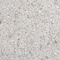 Otoczaki marmurowe do kamiennego dywanu Bianco Carrara - frakcja 2-4 mm